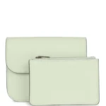 Hermes Constance Slim Wallet Vert Fizz Evercolor Palladium Hardware - Image 7