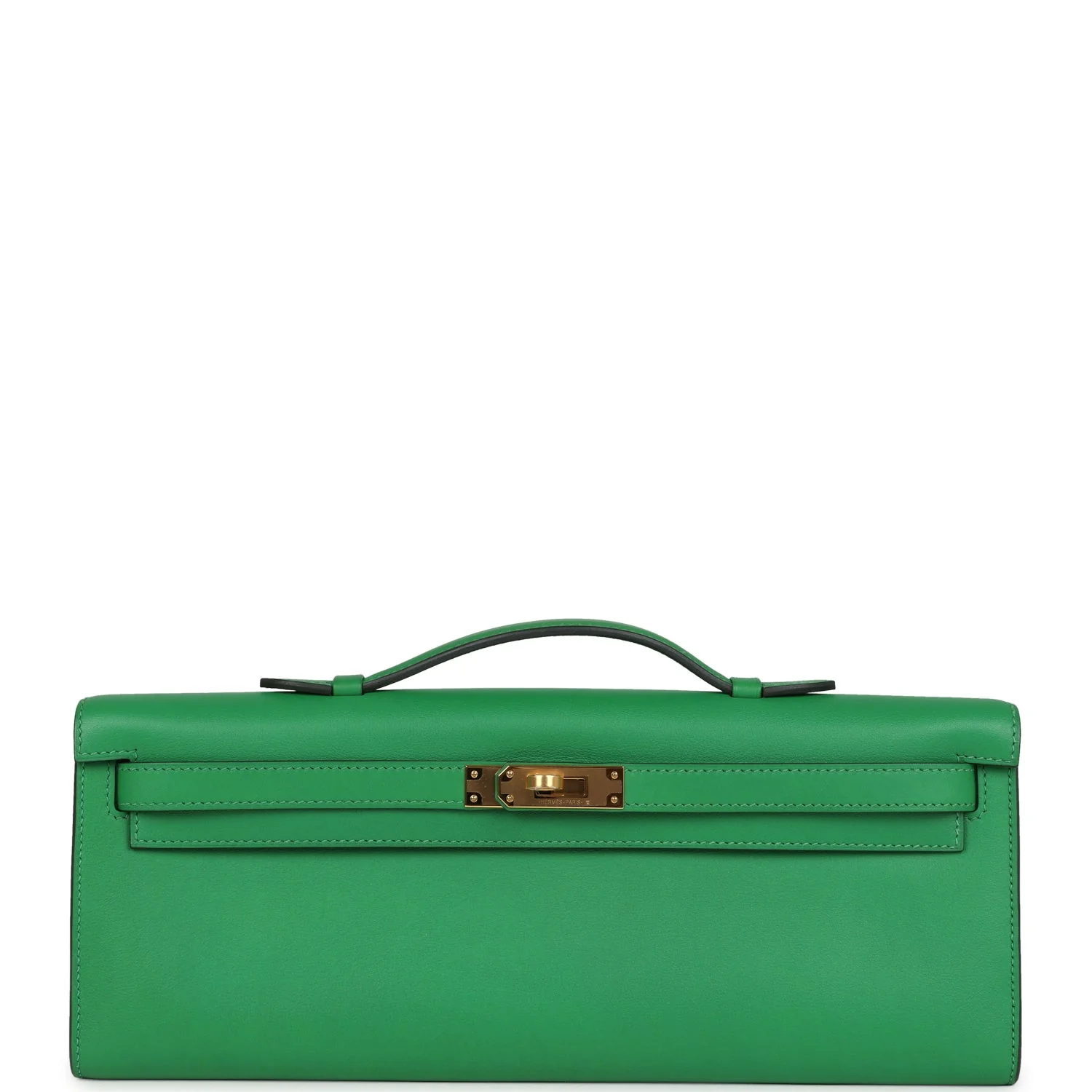 2588BF52-45F7-AFD6-EA10-886058A712B7.webp Hermes Kelly Cut Bambou Swift Gold Hardware - Image 1