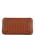 Hermes Birkin 25 Gold Matte Alligator Gold Hardware - Image 6