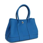 Hermes Garden Party Neo 23 Bleu Hydra Negonda Palladium Hardware - Image 2