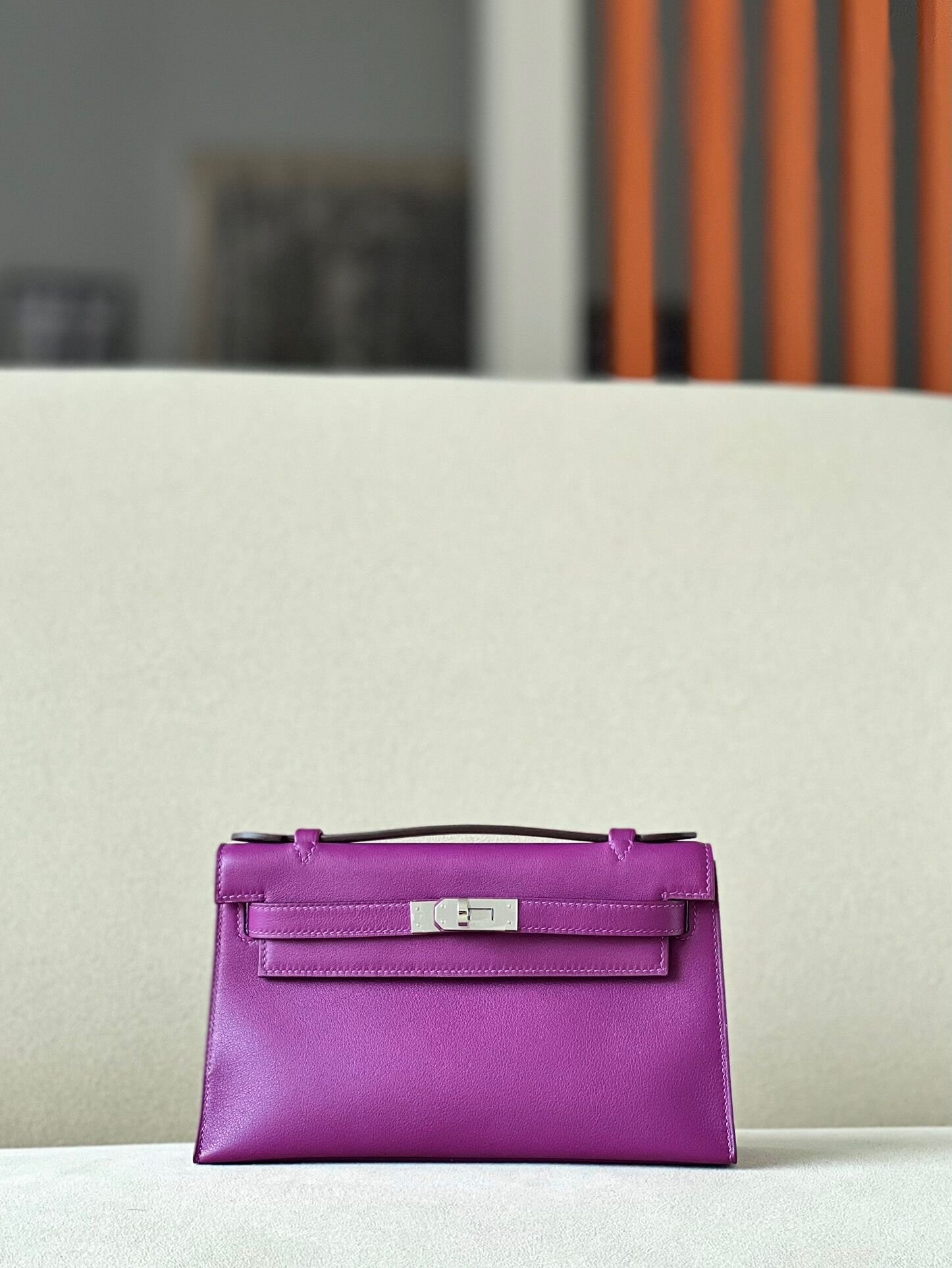 276C0860-2CA6-B0BD-8DD3-3E7CC81BE1A2.jpg Hermes Kelly1 Mini 22 Swift - Image 1