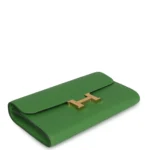 Hermes Constance Wallet To Go Vert Yucca Epsom Gold Hardware - Image 6