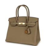 Hermes Birkin 30 Beige Marfa Togo Gold Hardware - Image 3