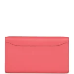Hermes Constance Wallet To Go Rose Azalee Evercolor Palladium Hardware - Image 4