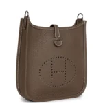 Hermes Evelyne TPM Etoupe Clemence Palladium Hardware - Image 2