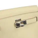 Hermes Mini Kelly Jump Backpack Jaune Milton Swift Palladium Hardware - Image 10