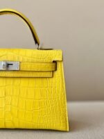 Hermes Kelly2 Mini 19 crocodile skin - Image 6