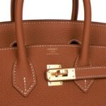 Hermes Birkin 25 Gold Togo Gold Hardware customization - Image 6