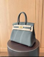 Herm&egrave;s Birkin 25-35 Emerald TOGO Custom - Image 2