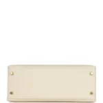 Hermes Kelly Sellier 28 Nata Epsom Gold Hardware - Image 6