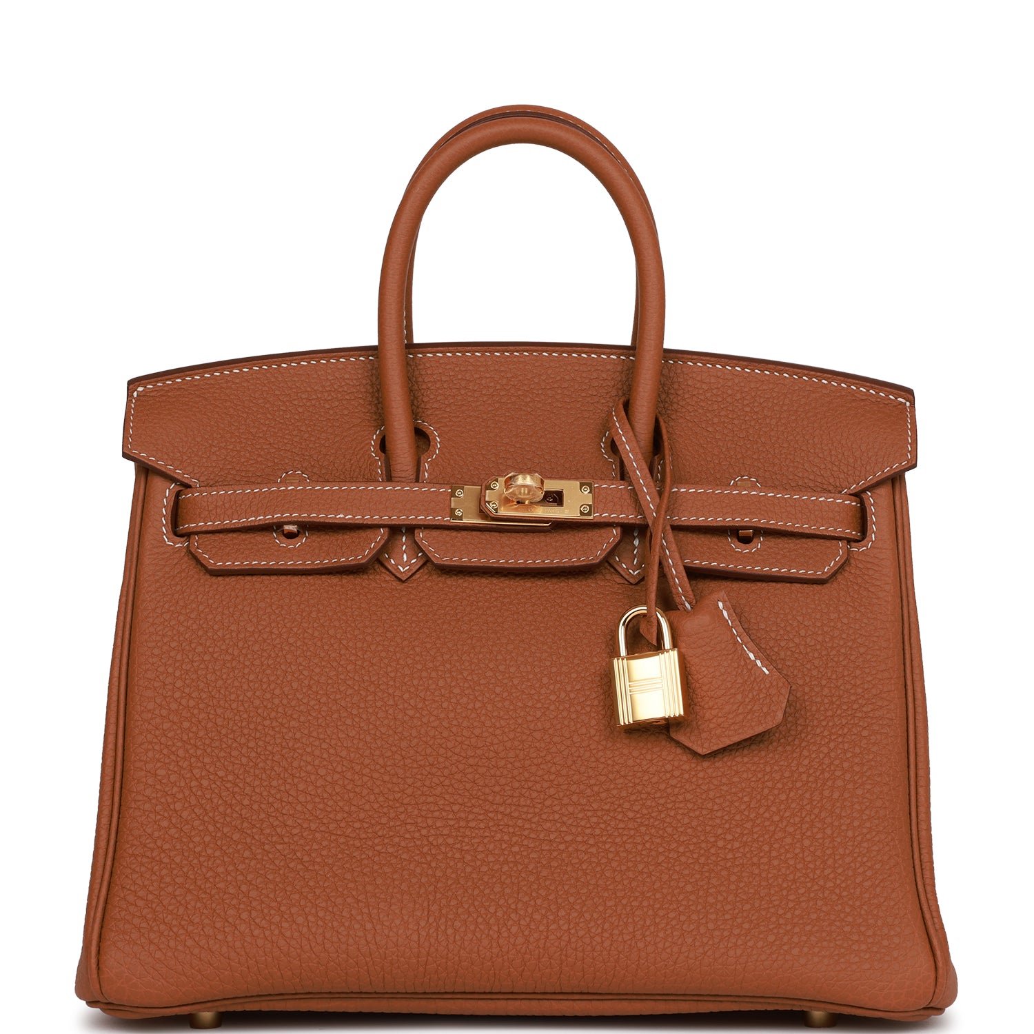 2E7D766C-4B83-DF28-1102-485091F21082.jpg Hermes Birkin 25 Gold Togo Gold Hardware customization - Image 1