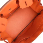 Hermes Birkin 30 Terre Battue Togo Gold Hardware - Image 8
