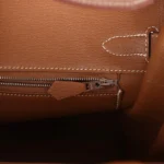 Hermes Birkin 30 Gold Togo Palladium Hardware - Image 9