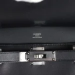 Hermes Jypsiere Mini Black Evergrain Palladium Hardware - Image 8