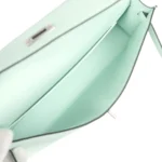 Hermes Kelly Elan Vert Peppermint Epsom Palladium Hardware - Image 8