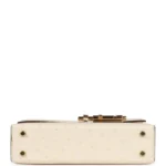 Hermes Mini Verrou Chaine Bag Nata Ostrich Permabrass Hardware - Image 6