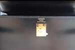 Herm&egrave;s Kelly 25-28 BOX leather gold buckle custom - Image 7