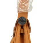Hermes Herbag Zip 20 Mini Naturel Sable Toile Militaire Canvas and Vache Hunter Palladium Hardware - Image 6