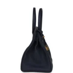 Hermes Birkin 30 Bleu Nuit Togo Gold Hardware - Image 4