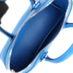 Hermes 1923 Bolide Mini Bleu France Evercolor Palladium Hardware - Image 7