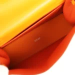 Hermes Kelly Danse Abricot Verso Evercolor Palladium Hardware - Image 8