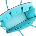 Hermes Birkin 30 Bleu Paon Epsom Gold Hardware - Image 8