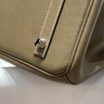 Herm&egrave;s shoulder birkin 29 Elephant Gray customization - Image 5
