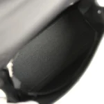 Hermes Kelly Retourne 25 Black Togo Palladium Hardware - Image 8