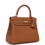 Hermes Kelly Retourne 25 Gold Togo Gold Hardware - Image 2