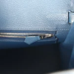 Hermes Birkin 30 Deep Bleu Epsom Palladium Hardware - Image 9