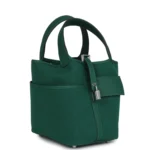 Hermes Picotin Cargo 18 Vert Moyen Swift and Toile Canvas Palladium Hardware - Image 2