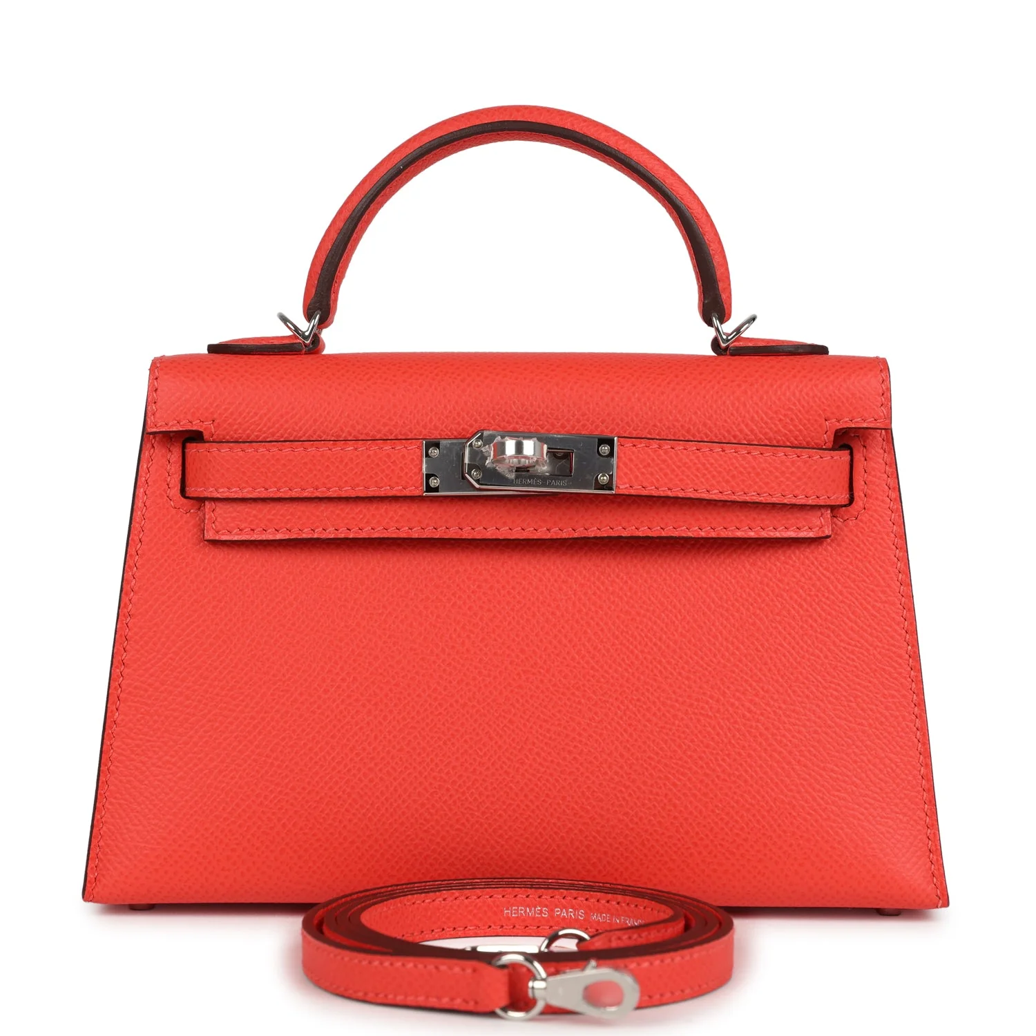 3C968AF4-1429-1CF3-AD58-8E4DE9673A27.webp Hermes Kelly Sellier 20 Orange Field Epsom Palladium Hardware - Image 1