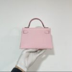 Kelly Mini 2 Sakura Pink Silver Buckle Custom - Image 4