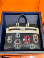 Herm&egrave;s Birkin 20-25 Badge Bag Goatskin customization