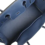 Hermes Shoulder Birkin Light 29 Bleu Abysse Evercolor Gold Hardware - Image 8