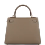 Hermes Kelly Sellier 25 Etoupe Epsom Gold Hardware - Image 5