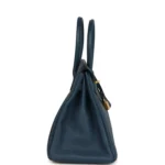 Hermes Birkin 30 Bleu de Prusse Togo Gold Hardware - Image 3