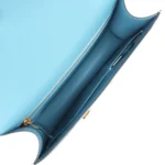 Hermes Constance 1-24 Blue Jean Epsom Gold Hardware - Image 10