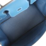 Hermes Birkin 30 Deep Bleu Epsom Palladium Hardware - Image 8