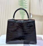 Herm&egrave;s Kelly 25 Alligator black customization - Image 9