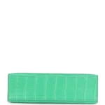 Hermes Kelly Pochette Vert Comics Matte Alligator Gold Hardware - Image 6