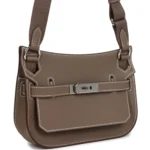 Hermes Jypsiere Mini Etoupe Evercolor Palladium Hardware - Image 2