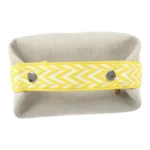 Hermes Bride A Brac Case PM Jaune Citron Plume Canvas Palladium Hardware - Image 7