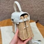 Herm&egrave;s Kelly 20-25 Picnic white Custom-made - Image 3