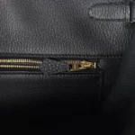 Hermes Birkin 40 Black Togo Gold Hardware - Image 9
