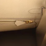 Hermes Birkin 30 Beige Marfa Togo Gold Hardware - Image 9