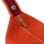 Hermes Bride A Brac GM Feu Canvas Palladium Hardware - Image 8