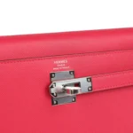 Hermes Kelly Elan Rose Extreme Madame Palladium Hardware - Image 7