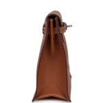 Hermes Kelly Danse Gold Evercolor Verso Palladium Hardware - Image 3
