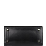 Hermes Birkin Sellier 25 Black Box Gold Hardware - Image 6